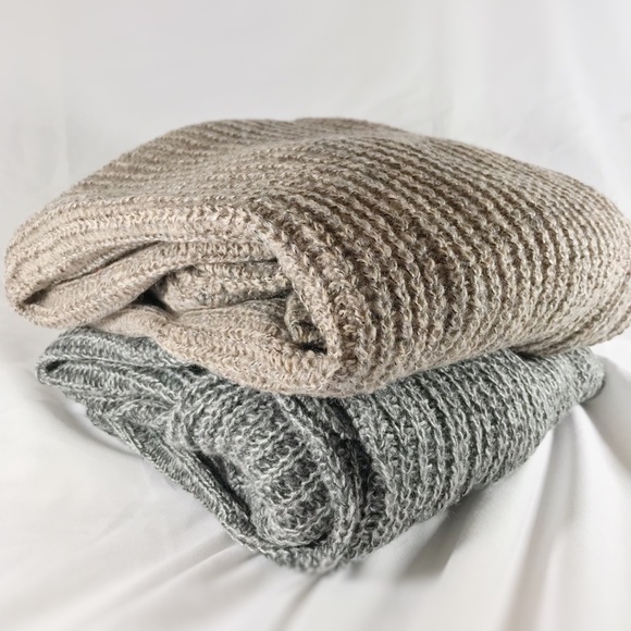 ▫️2 LARGE LEFT▫️Oversized Heather Grey Cardigan - Picture 6 of 6